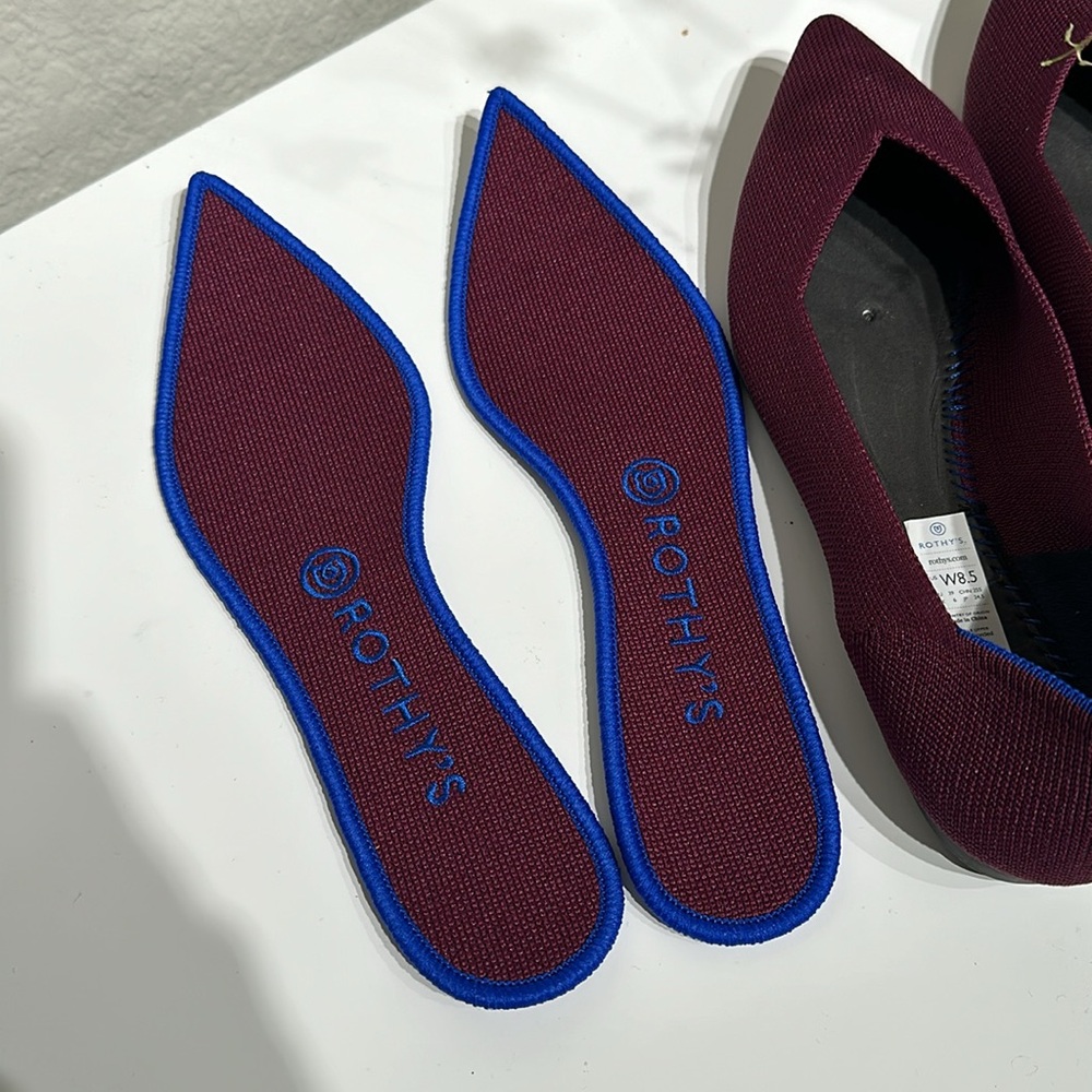 BNWOB Rothy's Points Orchid Purple (Size 8.5) - Picture 3 of 5